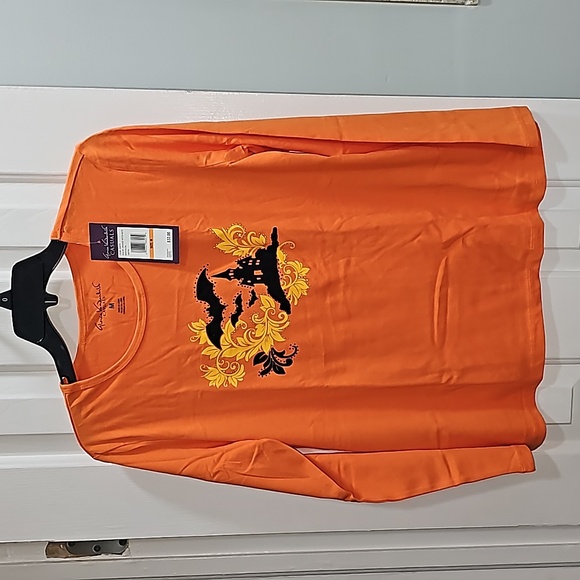 Gloria Vanderbilt Halloween Shirt - Picture 2 of 11